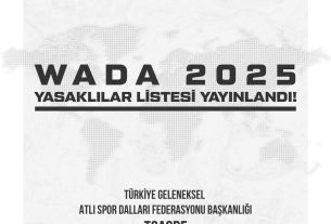 WADA 2025 YASAKLILAR LİSTESİ YAYINLANDI!